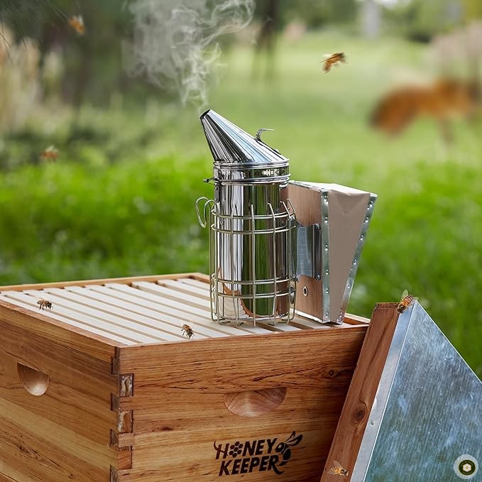 Stainless Steel Bee Smoker — view 2