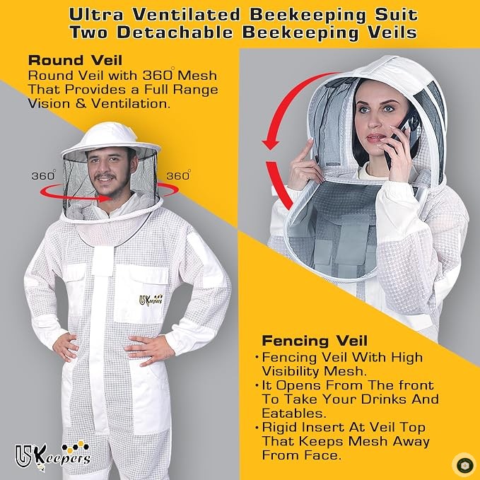 Professional Ventilated Bee Suit — view 2